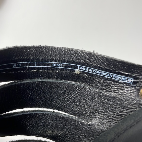 Ugg Marta black suede cork wedge heel sandals.  Size 10. - Picture 10 of 10